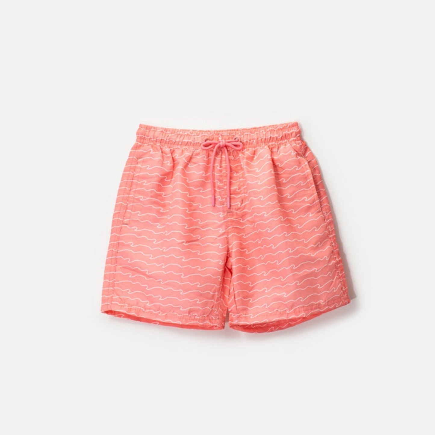 Choys | Kids' Coral Wave Pattern Swim Trunks | 19E3