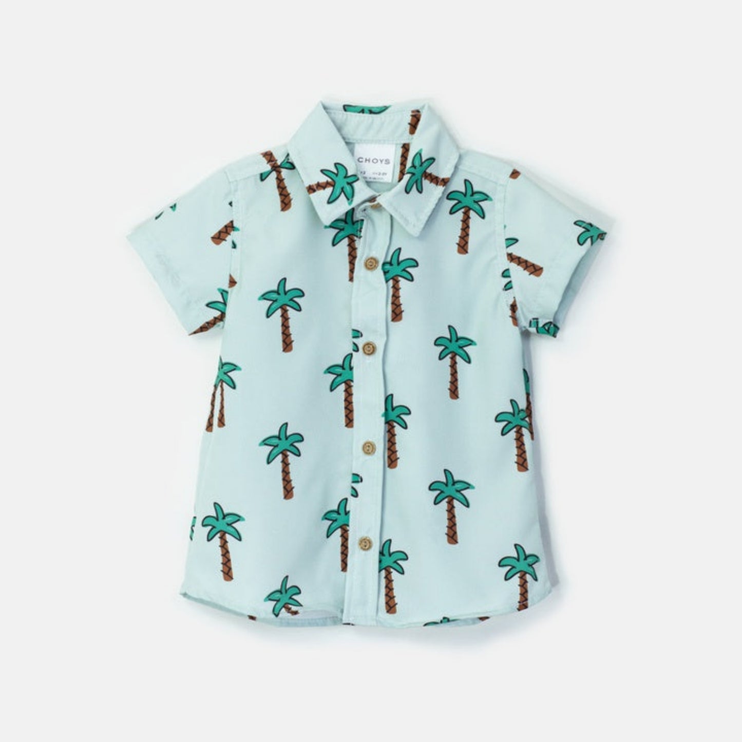 Choys | Tropical Breeze Kids Button-Up Shirt | 18B1
