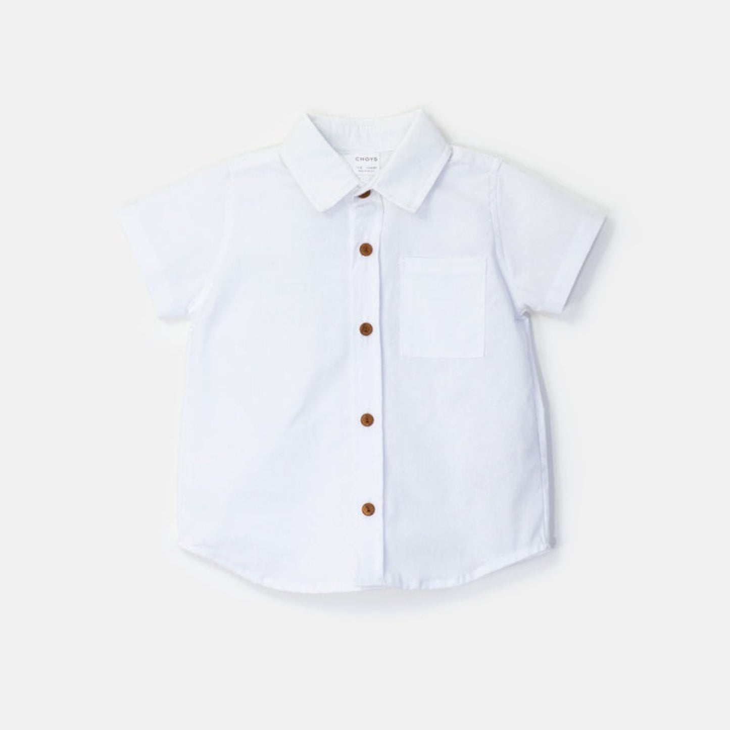 Choys | Kids Short Sleeve Button-Up Shirt | 16J2