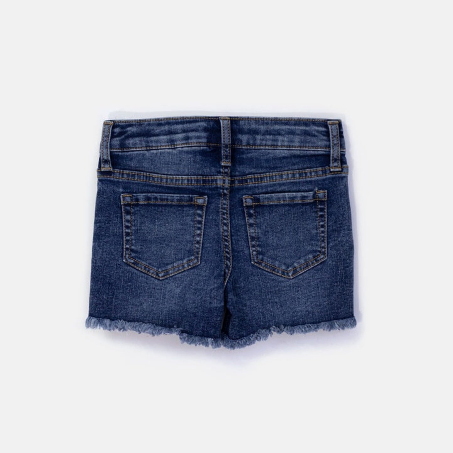 Choys | Girls' Shorts with Sun and Rainbow Embroidery | 10G2