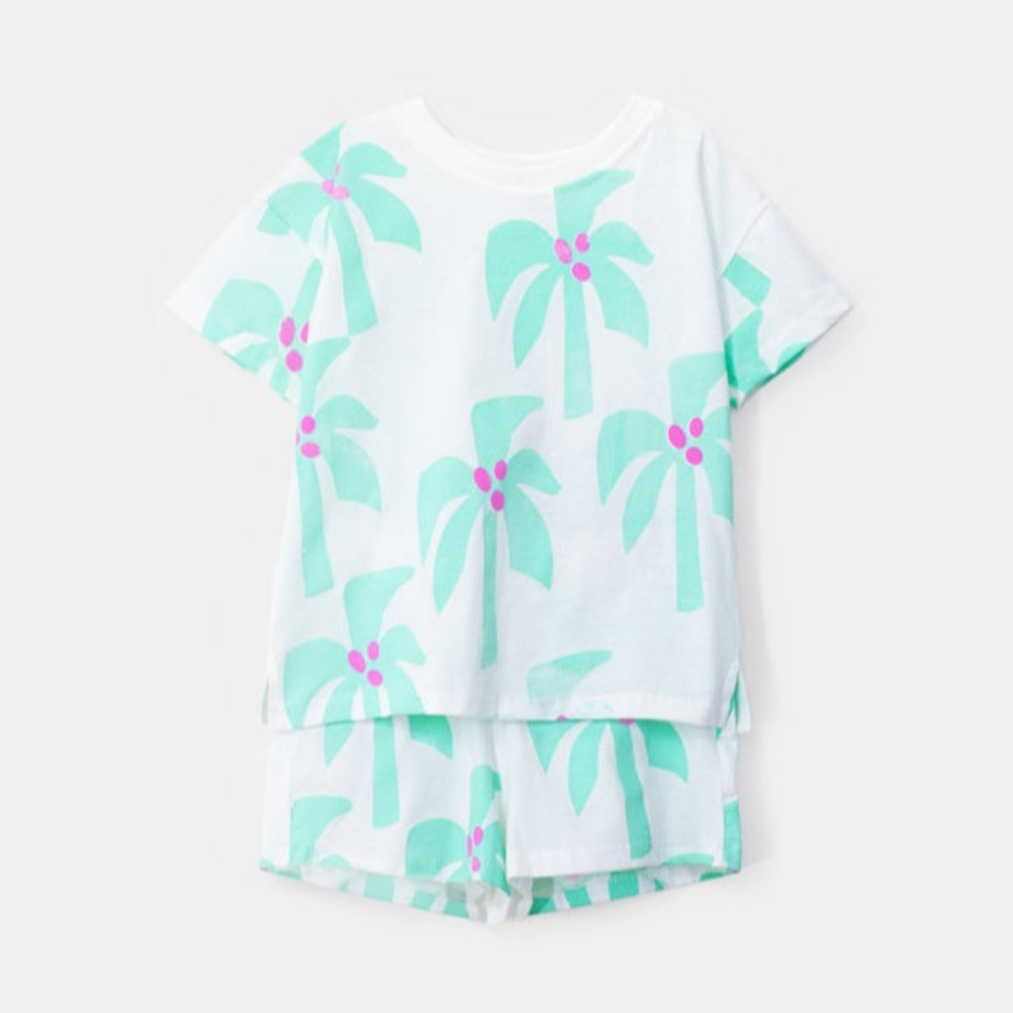 Choys | Girl's Palm Tree Print Set | 4C3