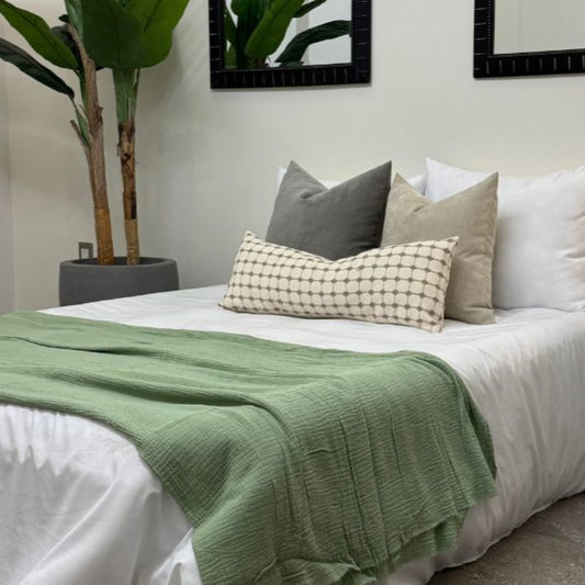 Decoravita | Bamilina Blanket | Pistachio