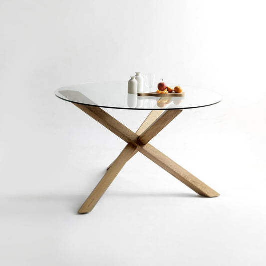 Brossard | “The Matatena” Table Base | Rosamorada Wood