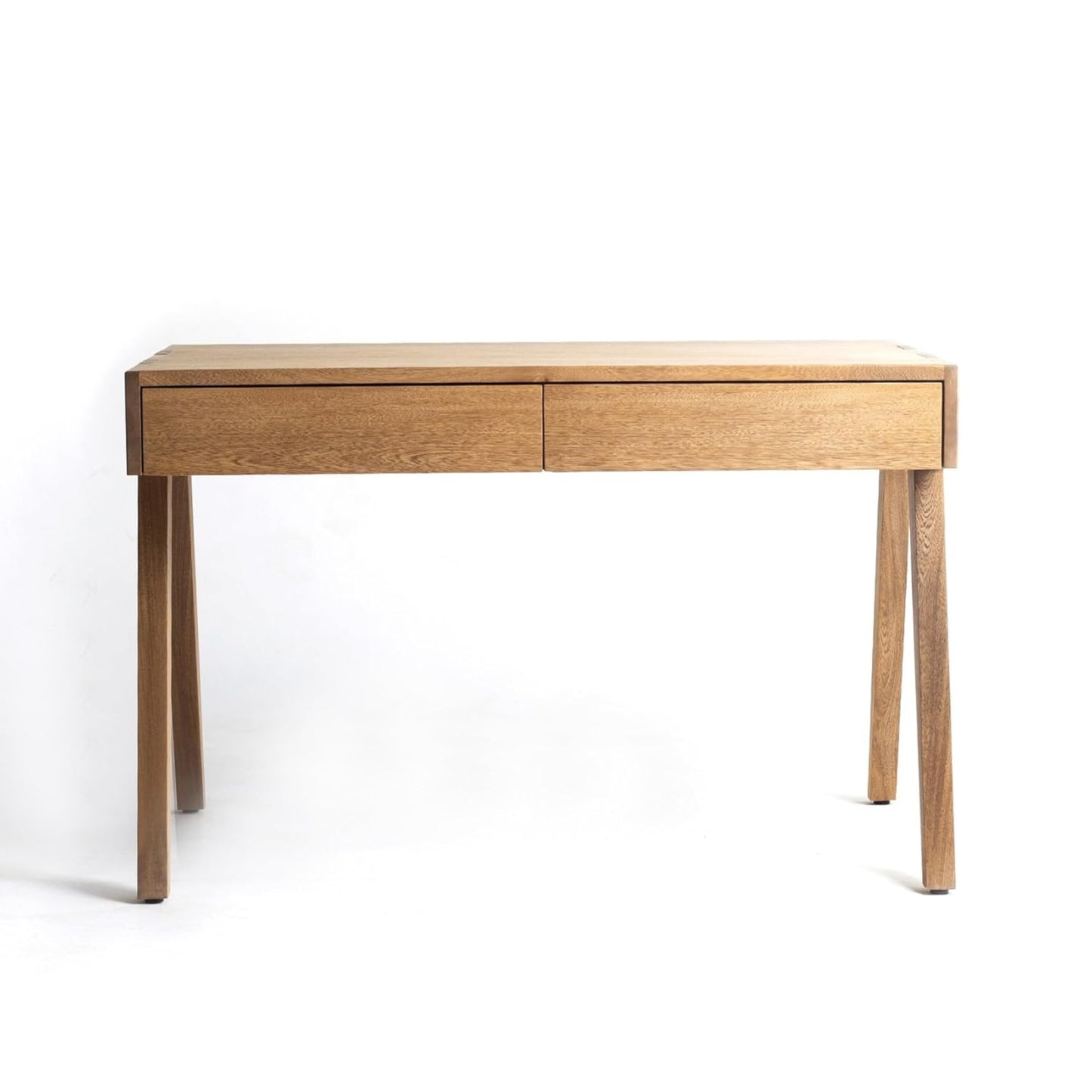 Brossard | Contemporary-Style Desk, 2 Drawers | Natural