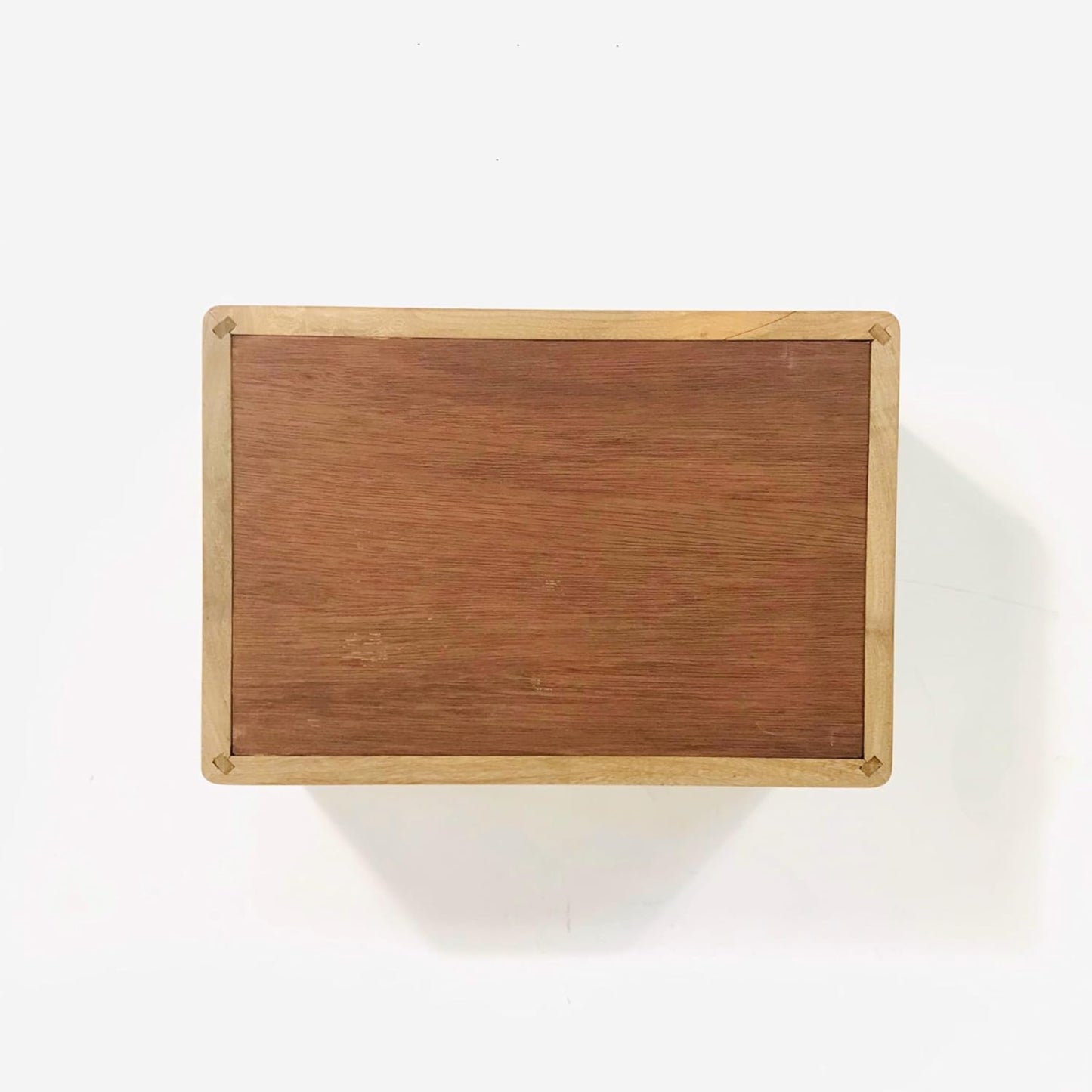 Brossard | Handcrafted Storage Box for Vanity or Desk | Natural