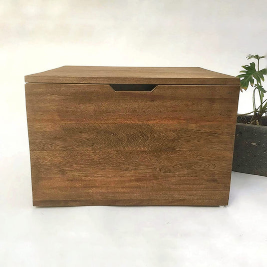 Brossard | Storage Chest with Soft-Close Lid | Rosamorada Wood
