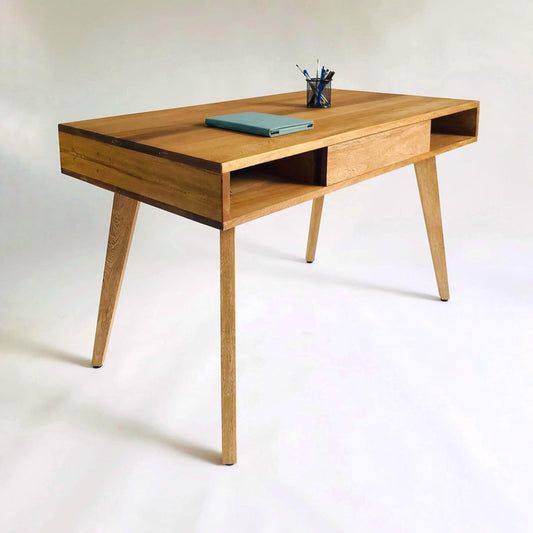 Brossard | Contemporary-Style Desk | Rosamorada Wood