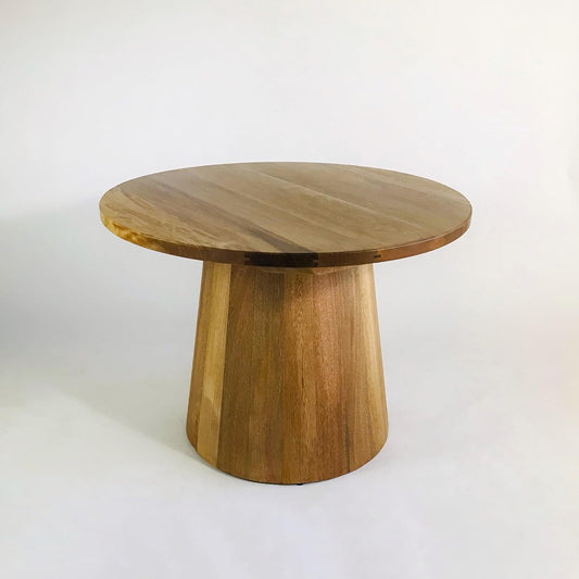 Brossard | Round Dining Table, Cone Base | Natural