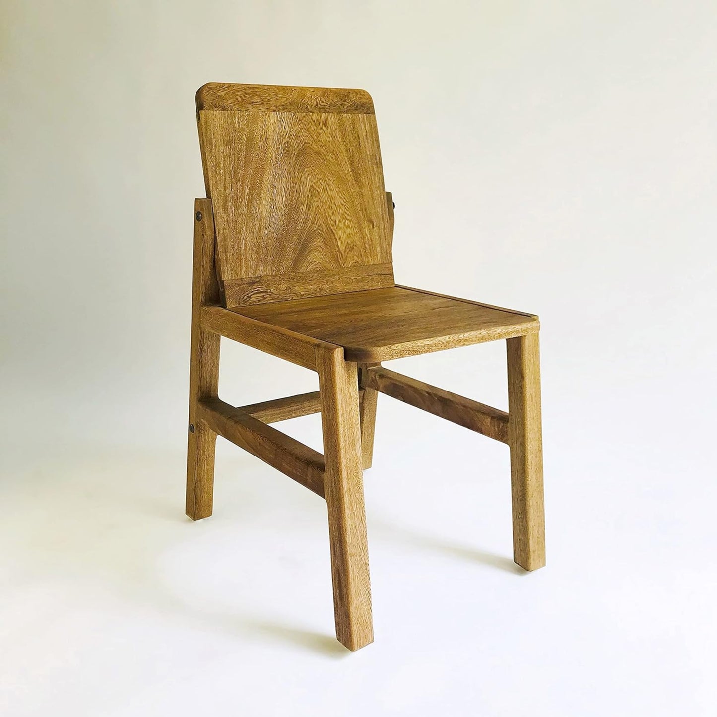 Brossard | Solid Wood Chair – Model BR2 | Natural Finish