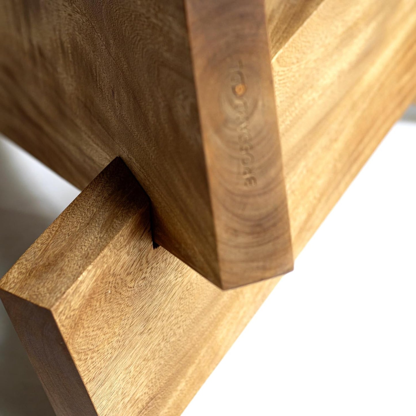 Brossard | Campfire-Style Solid Wood Coffee Table | Natural