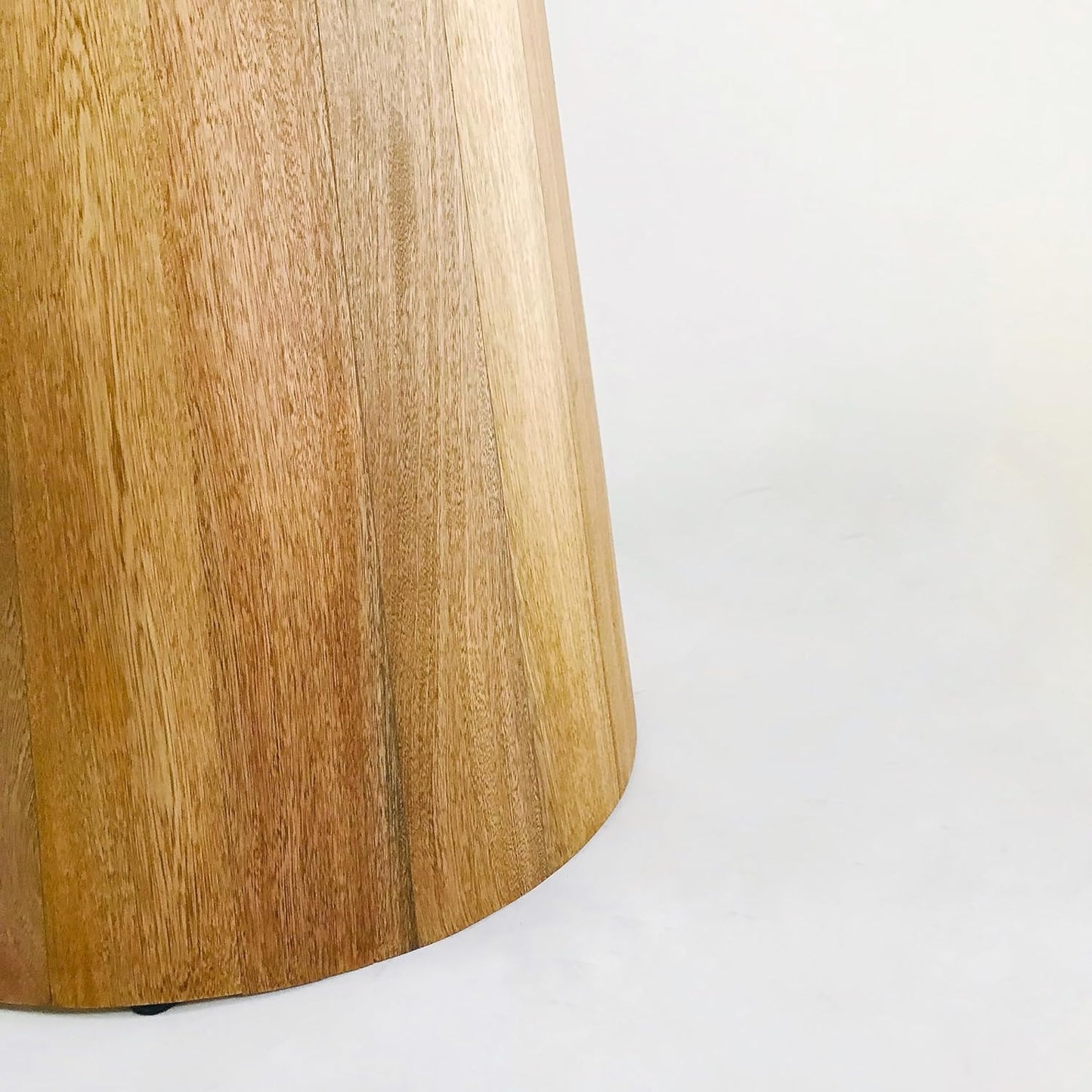 Brossard | Round Dining Table, Cone Base | Natural