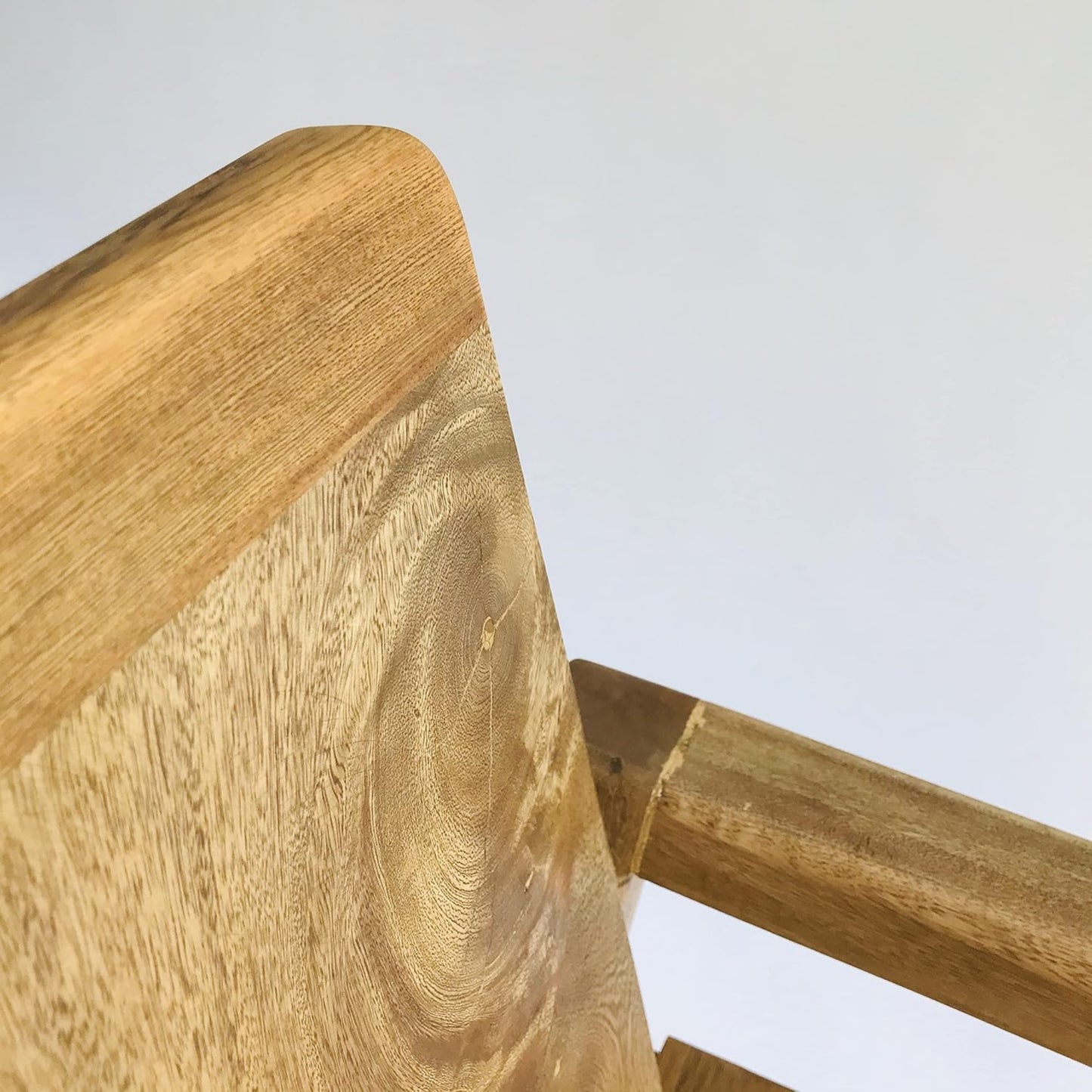 Brossard | Wooden Chair – Model BR1 with Armrests | Natural Finish