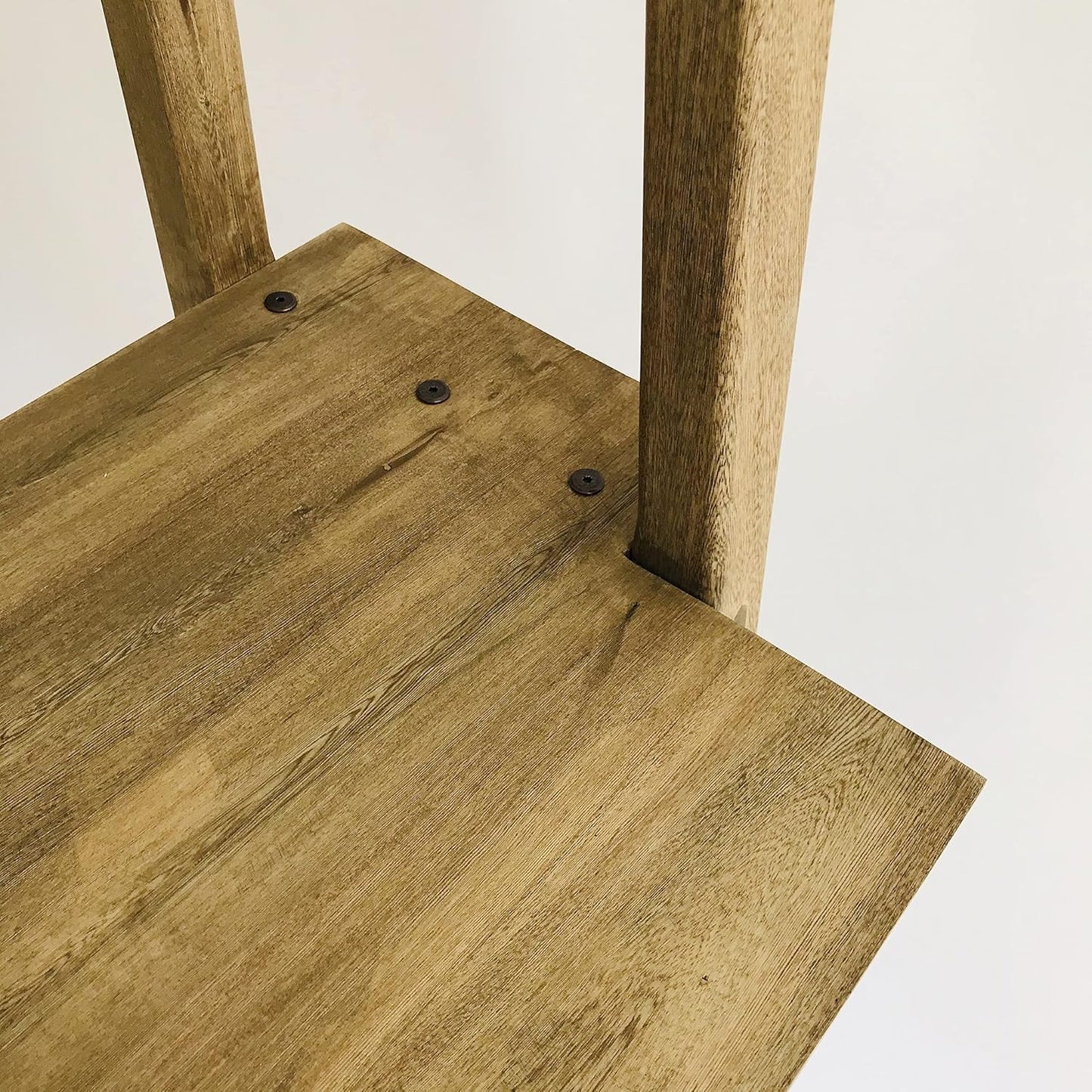 Brossard | Desk with Bookshelf, 3 Shelves | Natural