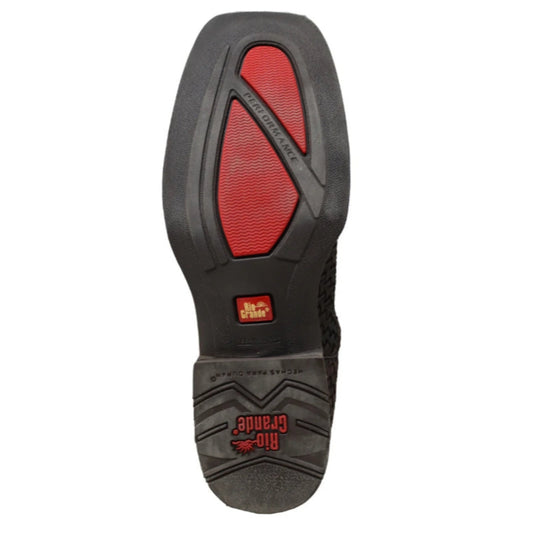 Rio Grande | Western Rodeo Boot Phoenix | Woven Brown