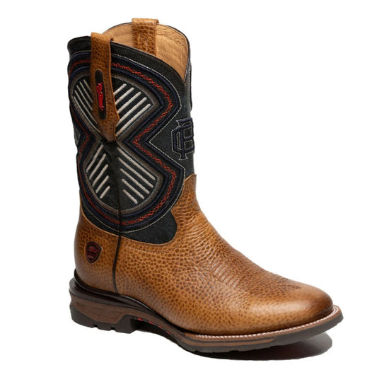 Rio Grande | Western Rodeo Boot Columbia | Caroline Bison, Honey