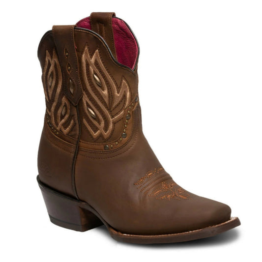 Rio Grande | Western Ankle Boot Mariana | Crazy Tan