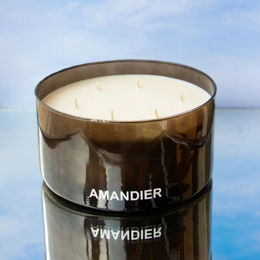 Amandier | 6 Wick Candle | Black Base | Multiple Scents