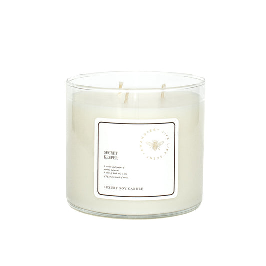 Amandier | 3-Wick Scented Candle | Secret Keeper Scent