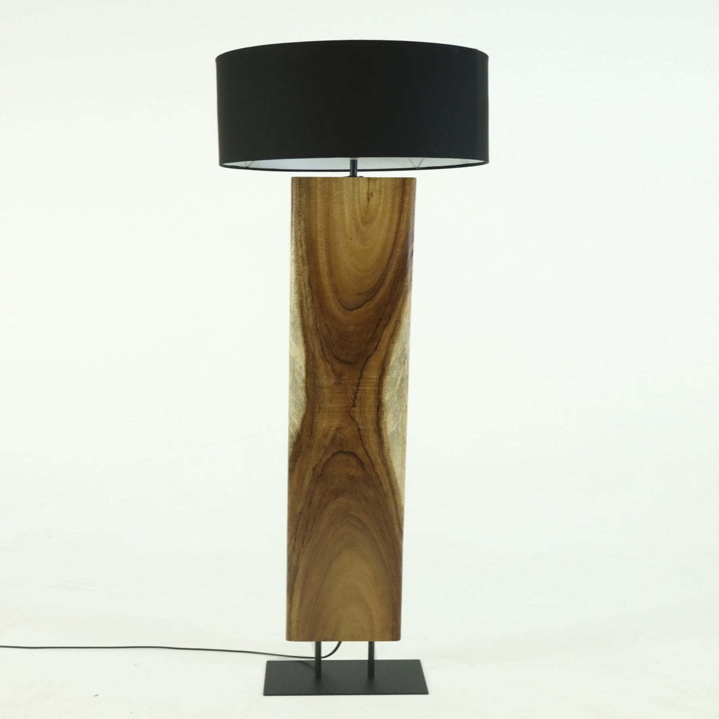 Revica | Lp Tamara | Parota Metal Fabric Table Lamp