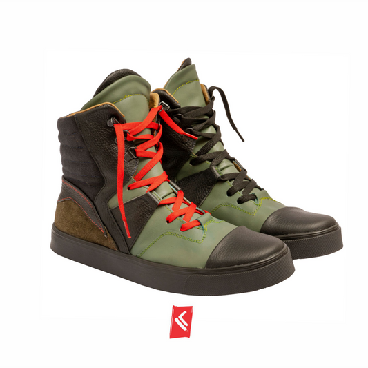 Chaneke | Leather Motorcycle Boots | Commander