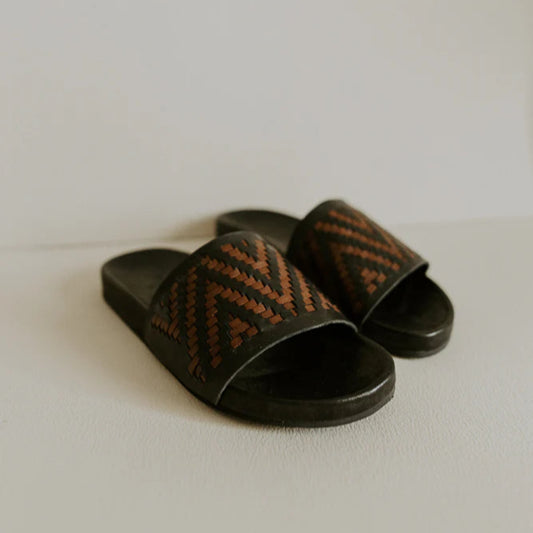 Kwara | Woven Sandals Slide | Women
