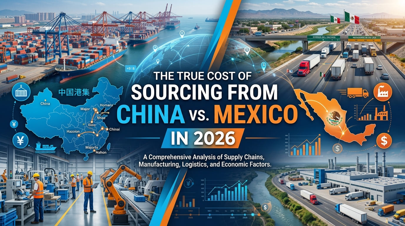 The True Cost of Sourcing from China vs. Mexico in 2026