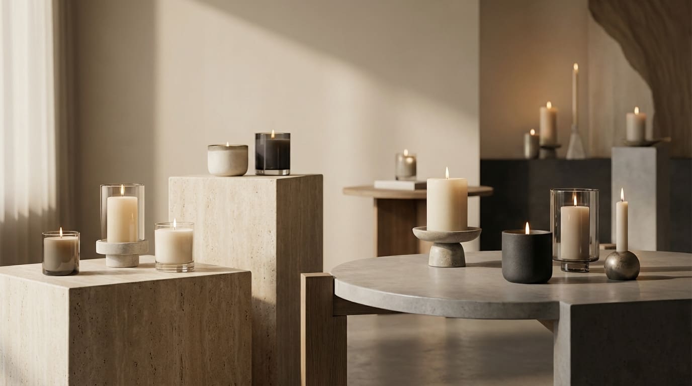 Candles and Holders