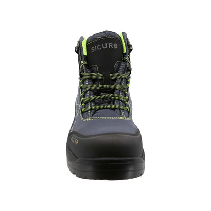 Sicuro | Blue Technoleather Nubuck Leather Work Boot