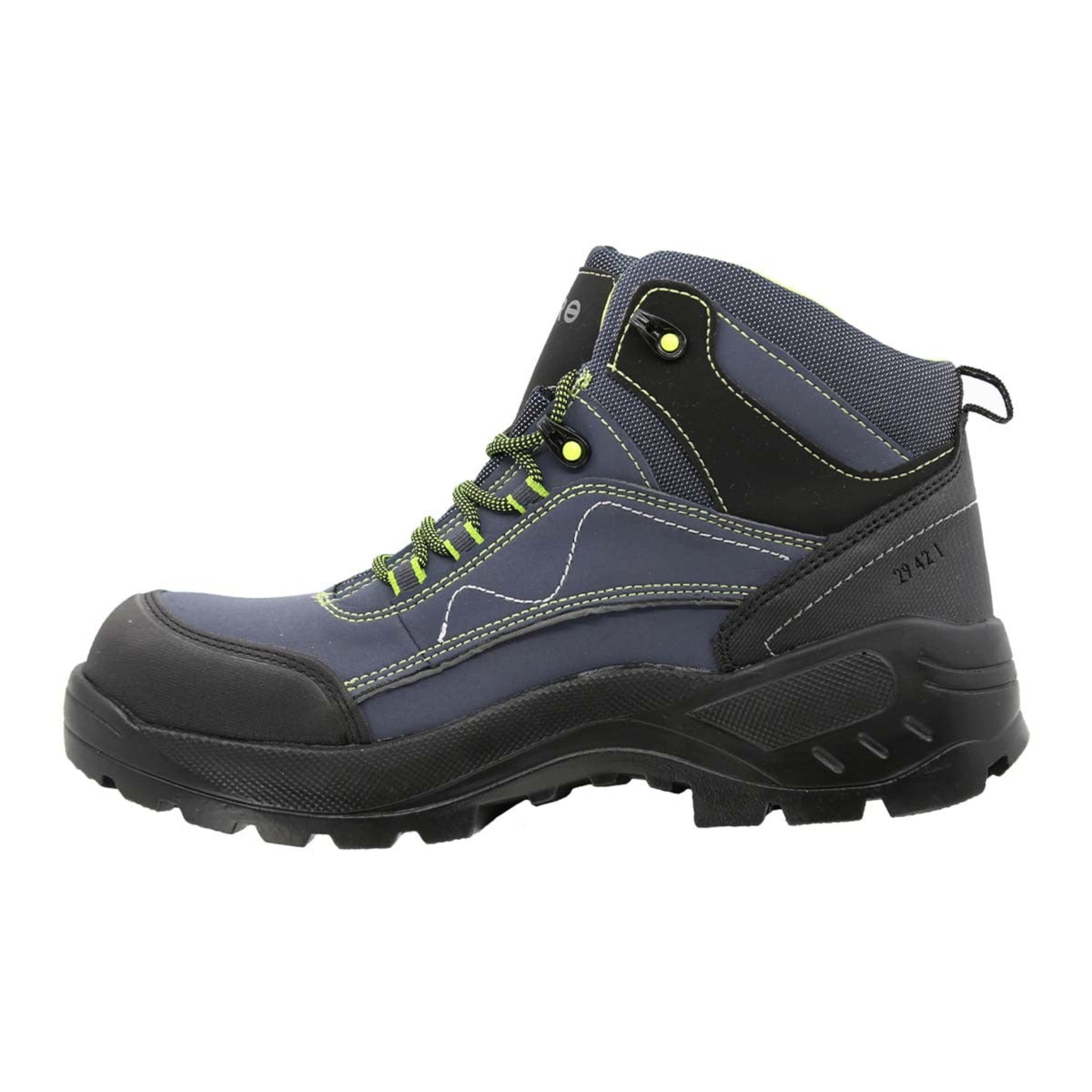 Sicuro | Blue Technoleather Nubuck Leather Work Boot