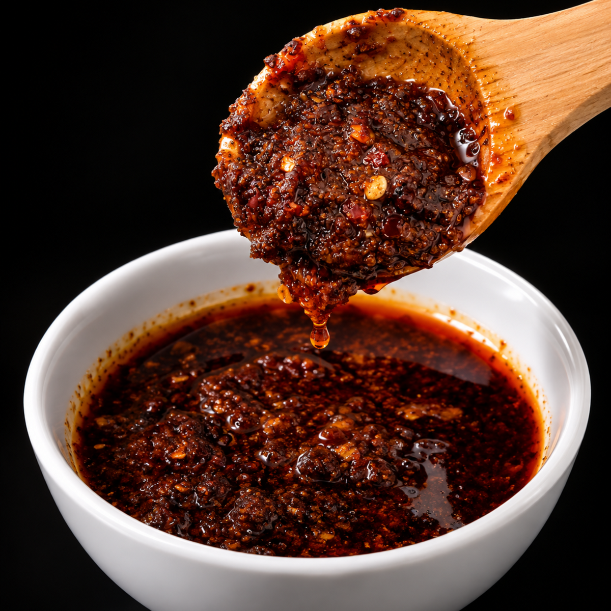 Tika Corazón | Mildly Spicy Grasshopper Macha Salsa