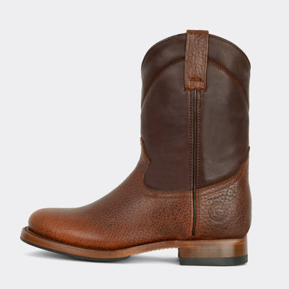 7 Leguas | Men's Leather Roper Boot with Oil Resistant Vibram Sole Whiskey | 1000-JE