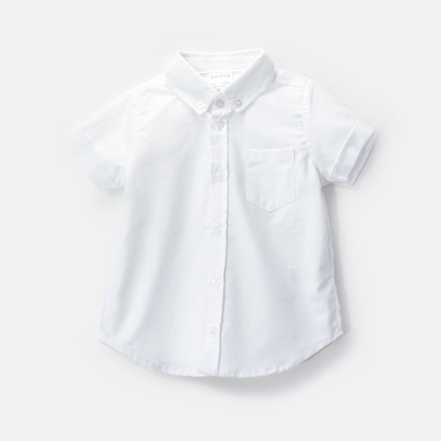 Choys | Kids' Short-Sleeve Button-Up Shirt | 16D2