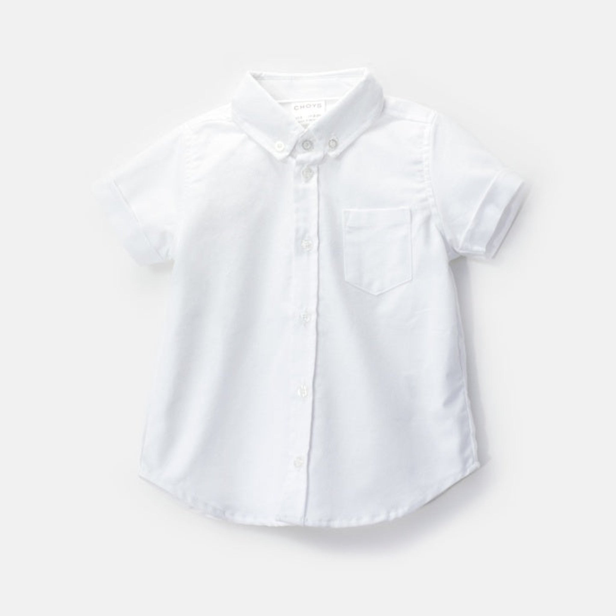 Choys | Kids' Short-Sleeve Button-Up Shirt | 16D2