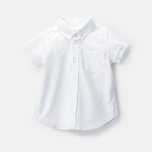 Choys | Kids' Short-Sleeve Button-Up Shirt | 16D2