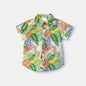 Choys | Tropical Jungle Print Short Sleeve Shirt | 18F3