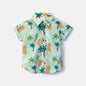 Choys | Kids' Tropical Palm Tree Print Shirt | 15E3
