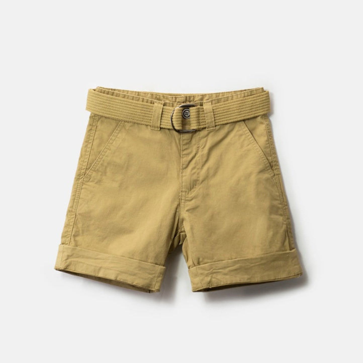 Choys | Kids' Classic Khaki Shorts with Belt | 20B3