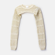 Choys | Women's Knit Crochet Bolero Shrug | 9I1