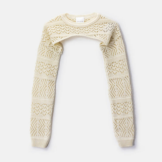 Choys | Women's Knit Crochet Bolero Shrug | 9I1