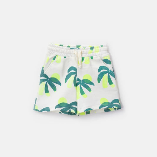Choys | Kids Tropical Palm Tree Print Shorts | 19F2