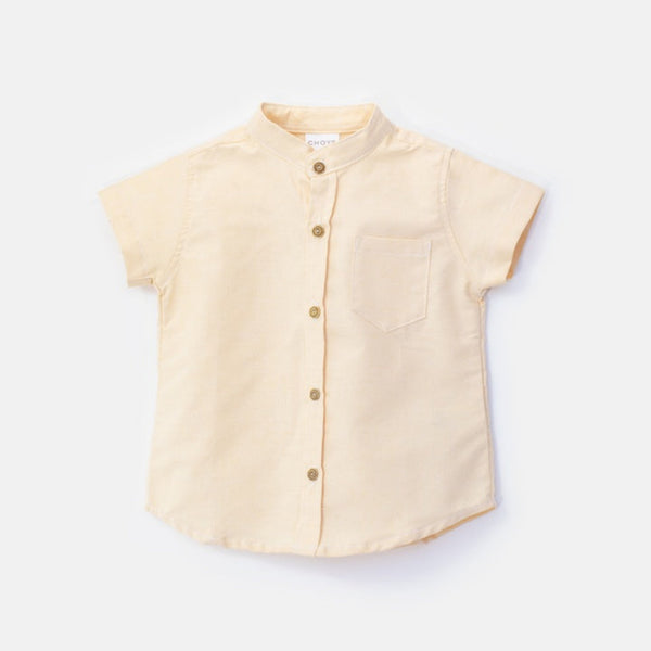 Choys | Kids' Cotton Button Up Shirt | 17H3