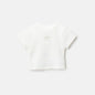 Choys | Adorable Ribbed Heart-Cutout T-Shirt | 9A2