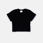 Choys | Girls' Top with Small Butterfly Cutout | 6A1