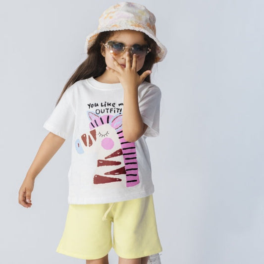 Choys | Girls' Soft Cotton Shorts | 10F4
