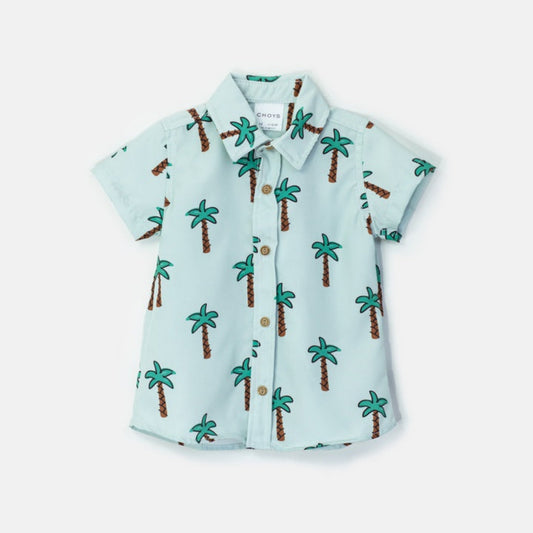 Choys | Tropical Breeze Kids Button-Up Shirt | 18B1