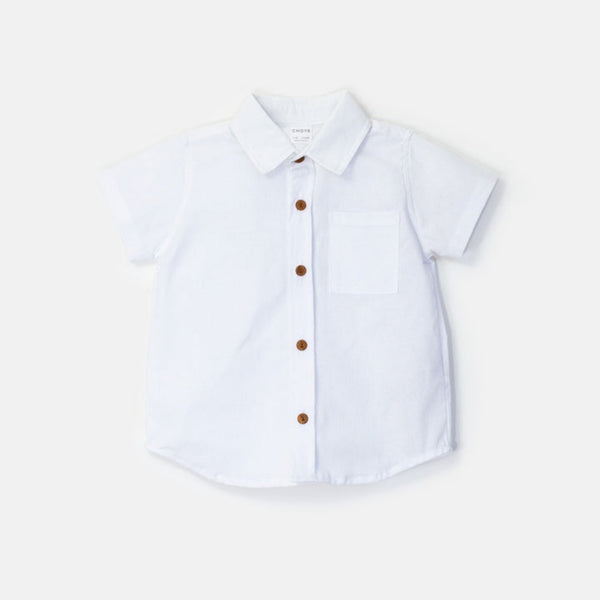 Choys | Kids Short Sleeve Button-Up Shirt | 16J2