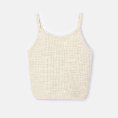 Choys | Kids Crochet Tank Top Stylish | 9F1