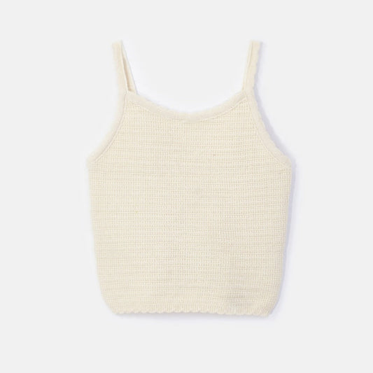 Choys | Kids Crochet Tank Top Stylish | 9F1