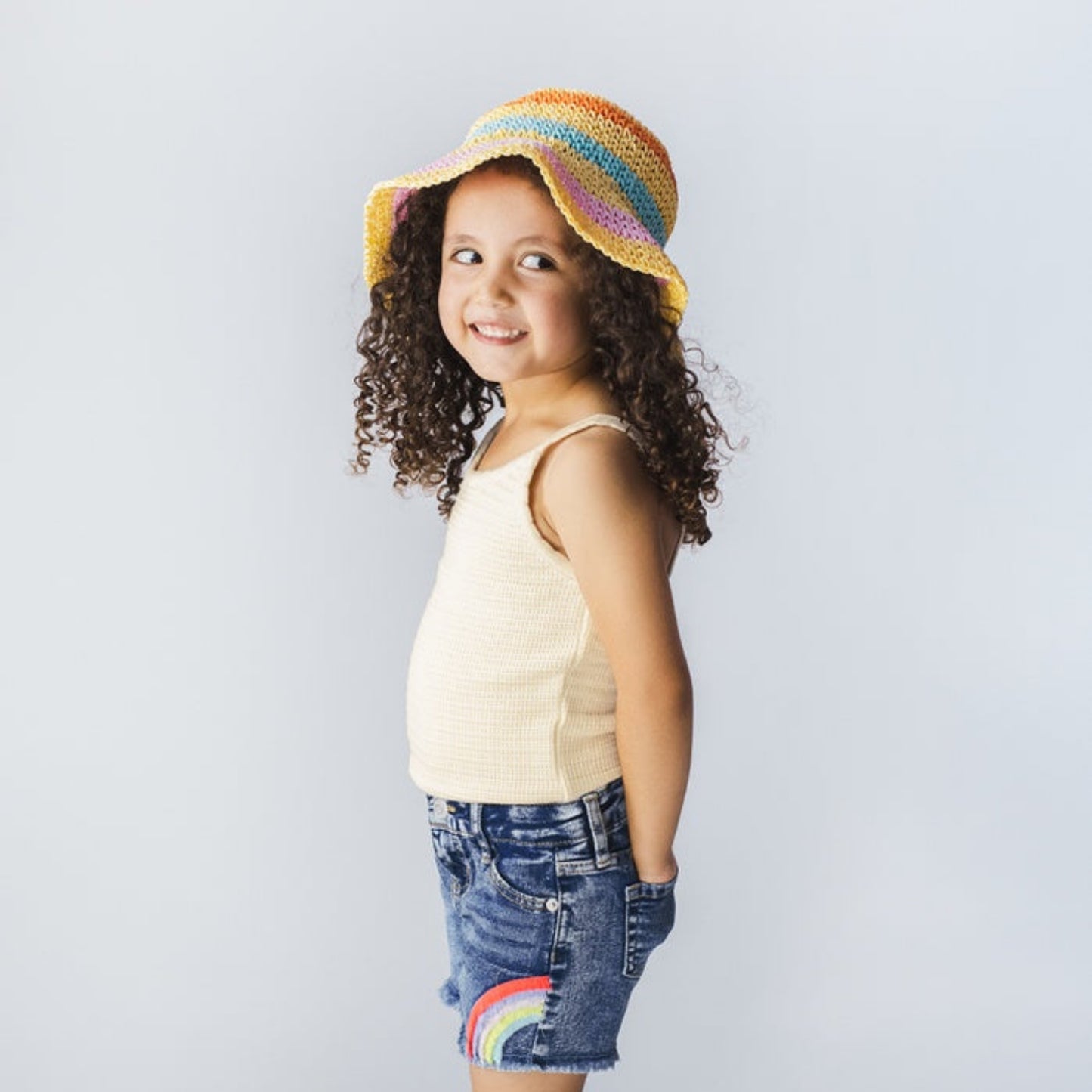 Choys | Kids Crochet Tank Top Stylish | 9F1