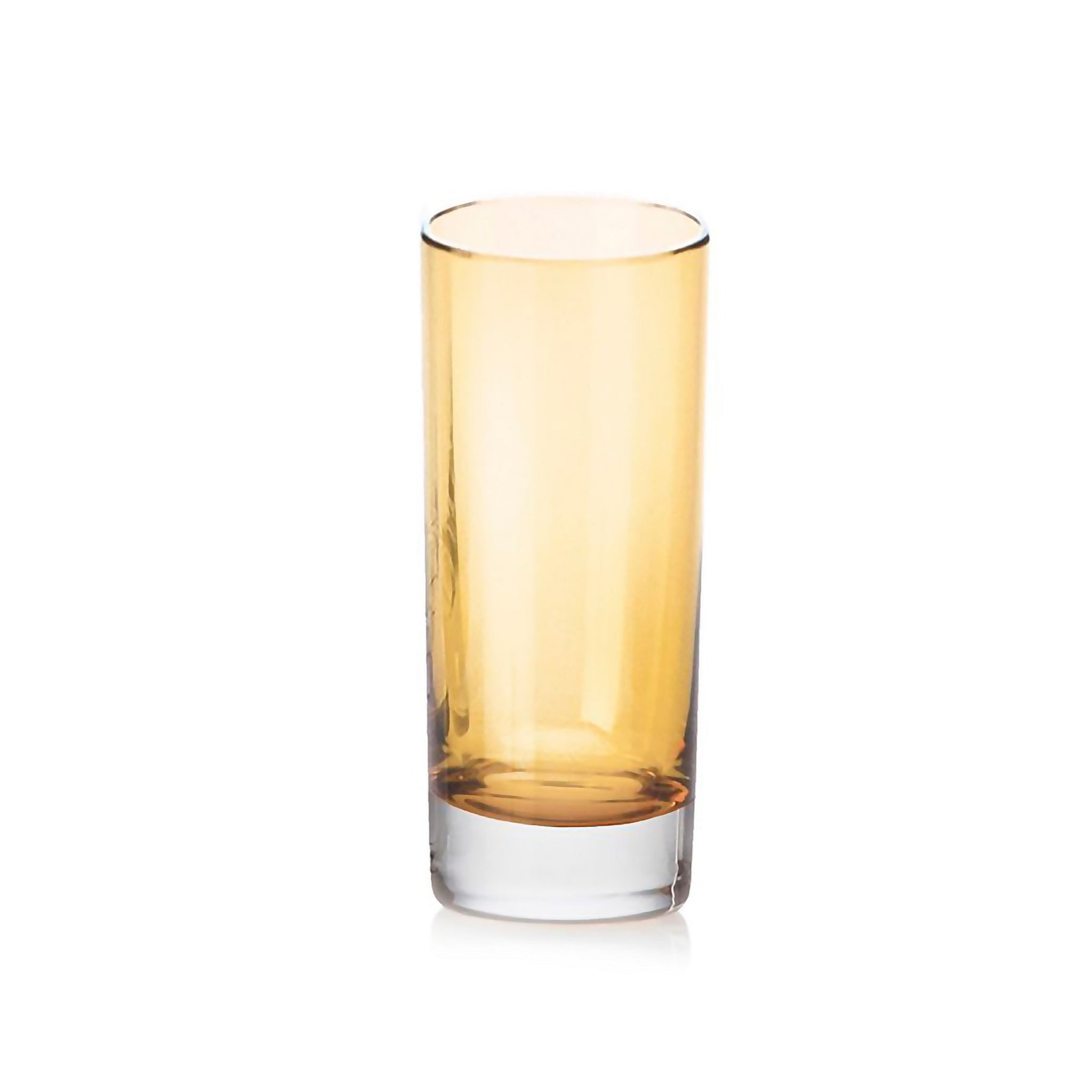 Nouvel | Rocks Glassware Set of 4 | Yellow, Blue, Clear, Gray